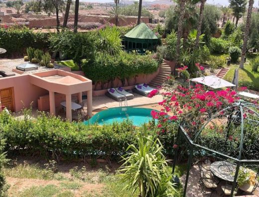 Villa wassim vue piscine