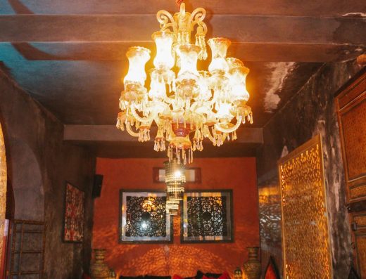 Restaurant Narwama à Marrakech salon orientral