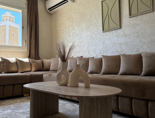 A louer appartement neuf, équipé et moderne à Martil
